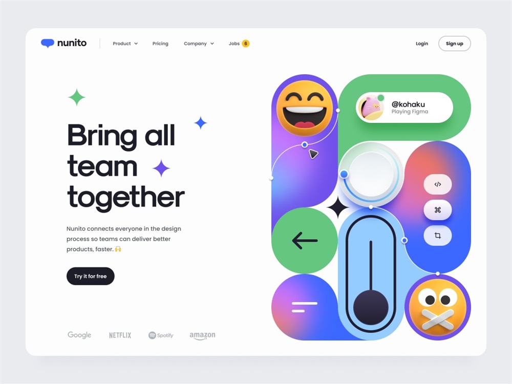 从 Dribbble 高赞的 828 个作品中，总结出 2022 设计趋势