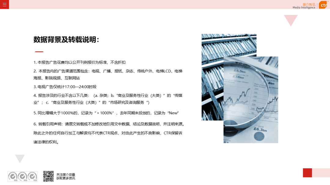 CTR：2022年7月广告市场花费同比减少8.7%