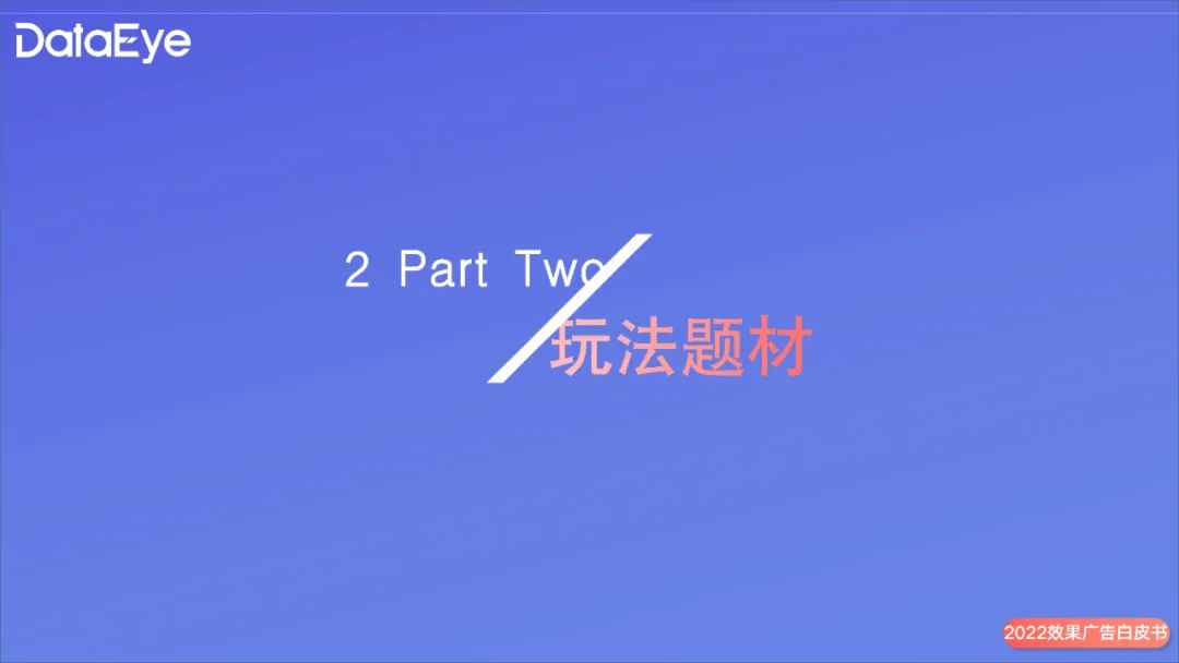 2022年度国内移动游戏效果广告白皮书