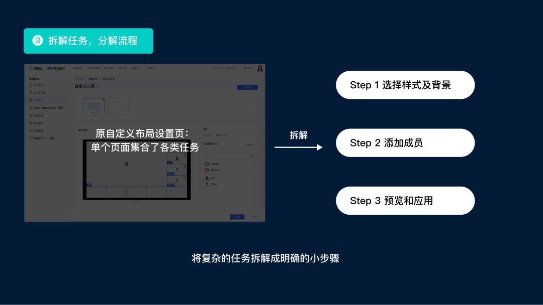 用腾讯会议的实战案例，深入分析如何简化用户任务