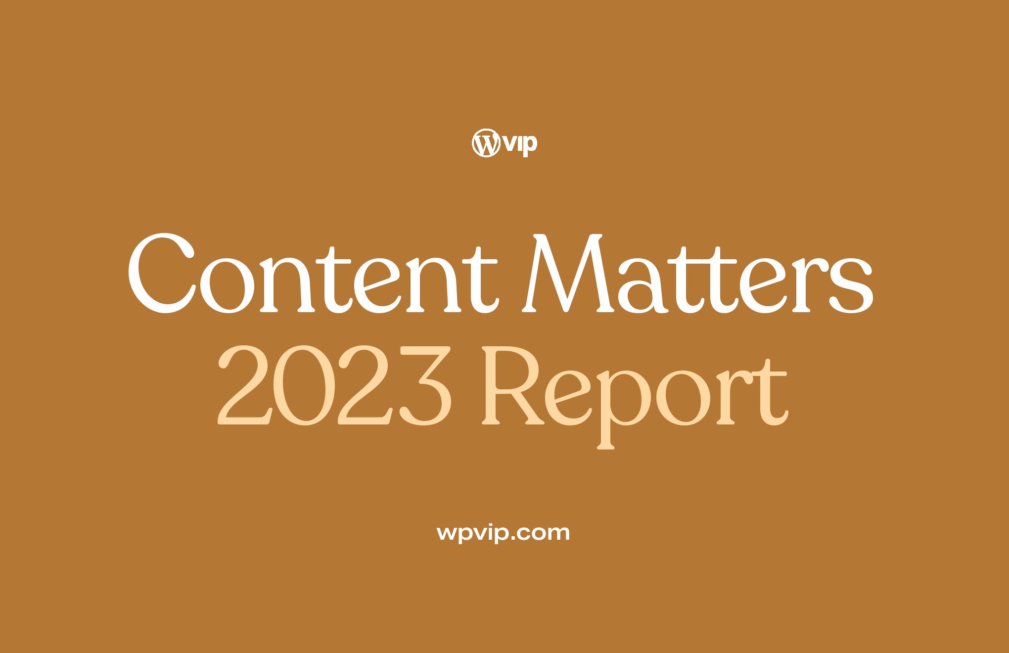 WPVIP：2023年内容营销报告