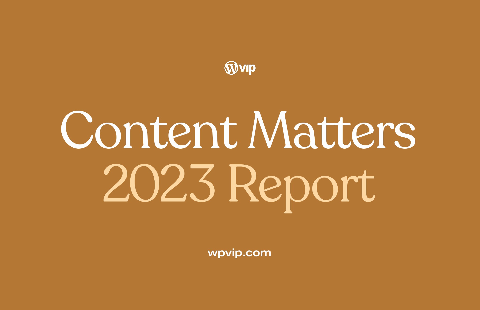 WPVIP：2023年内容营销报告