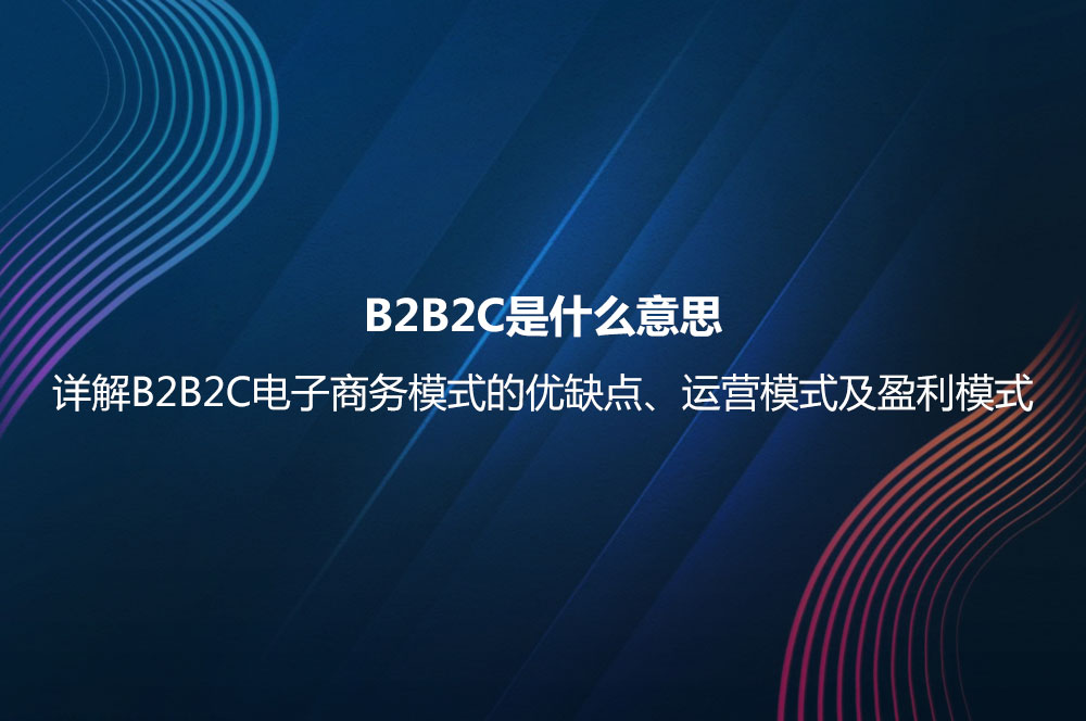 B2B2C是什么意思