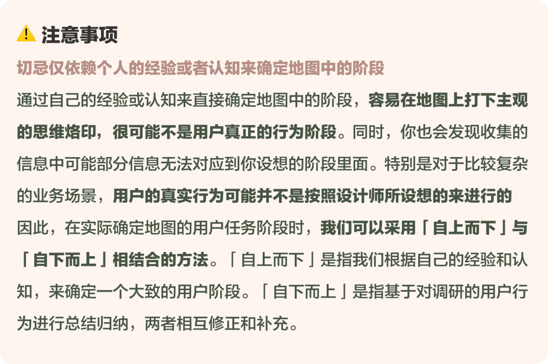 大厂出品！帮你完整掌握用户体验地图