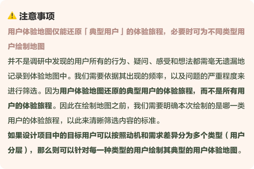 大厂出品！帮你完整掌握用户体验地图