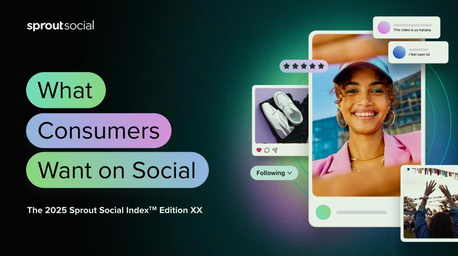 Sprout Social：消费者对社交媒体的需
