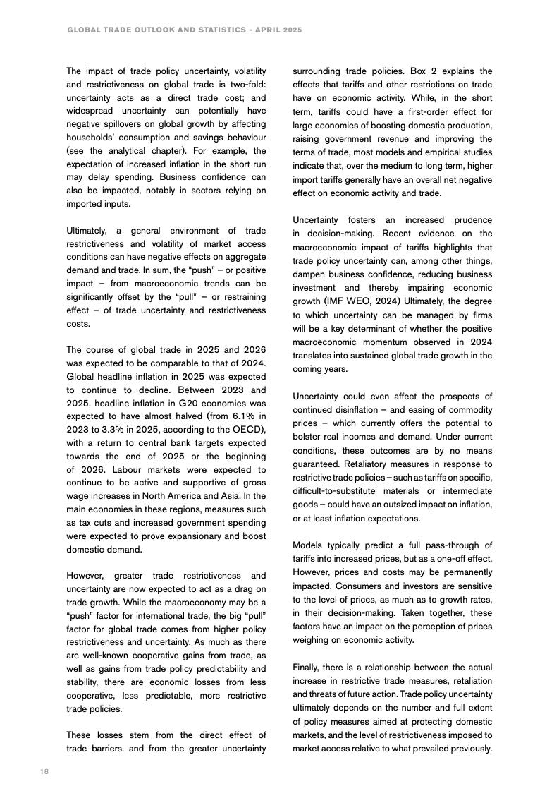 2025年全球贸易展望与统计报告(图20)