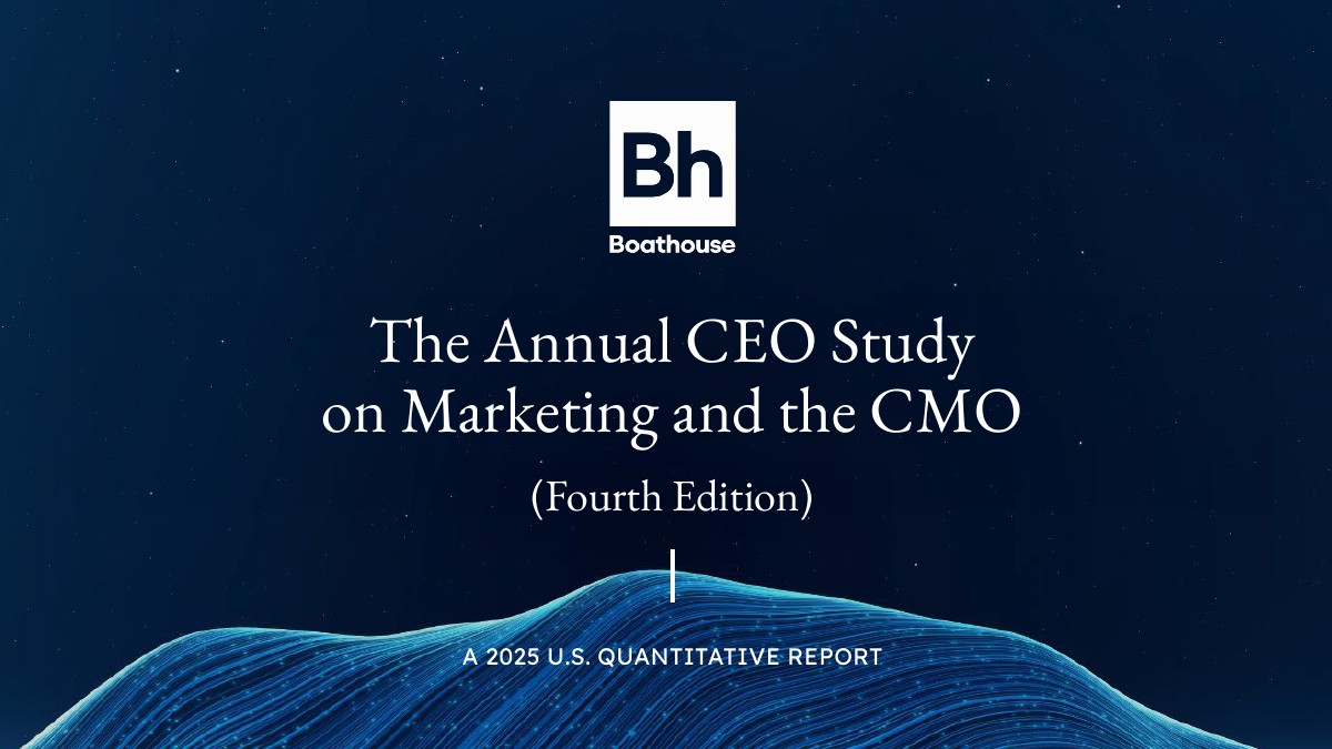 Boathouse：CEO对营销与CMO的认知研究报告