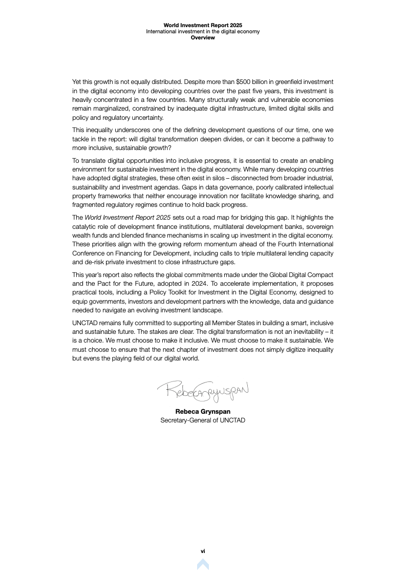 2025世界投资报告概览：数字经济领域国际投资(图6)