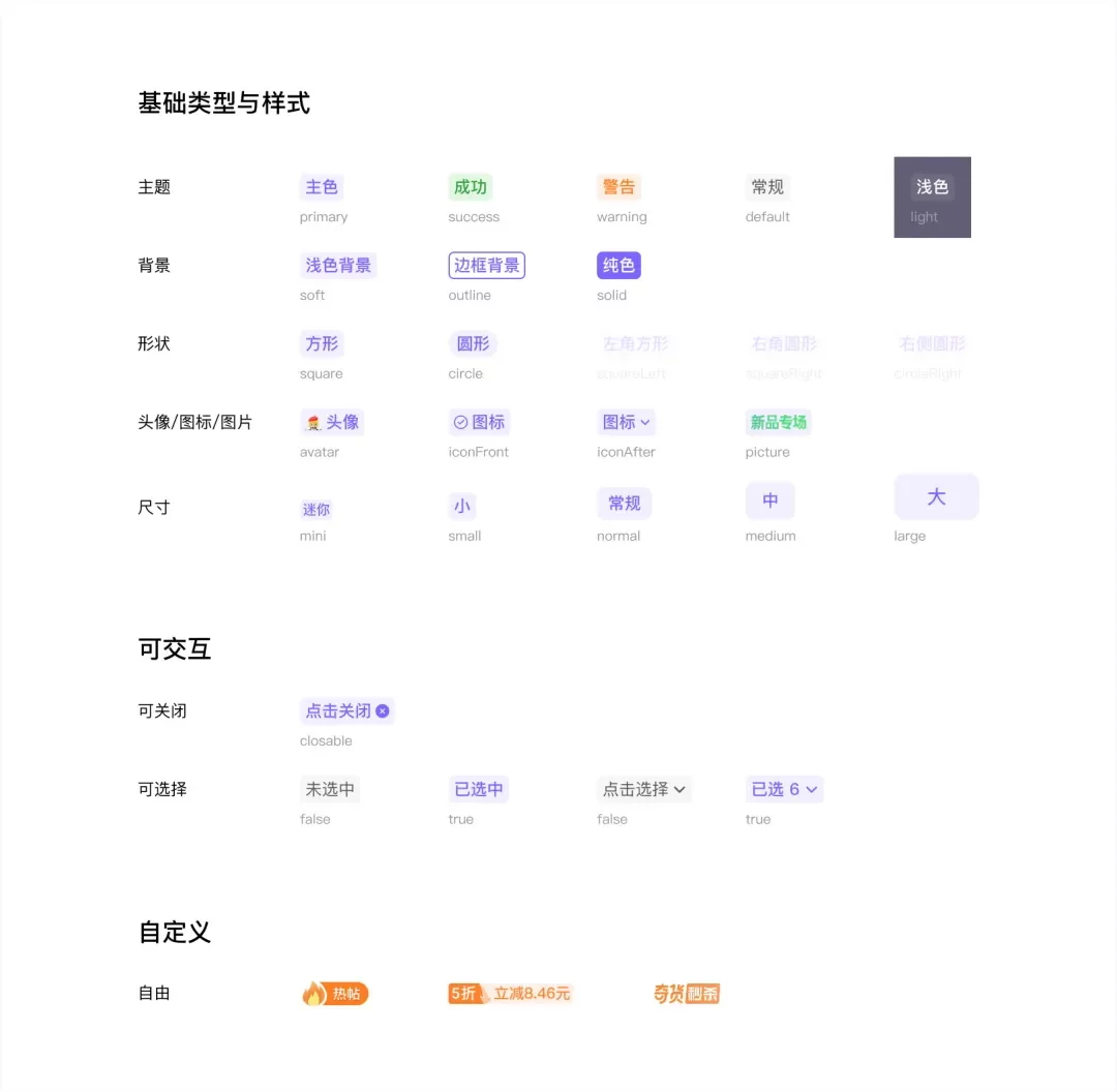 UI设计师必看！超全面的Tag标签设计指南