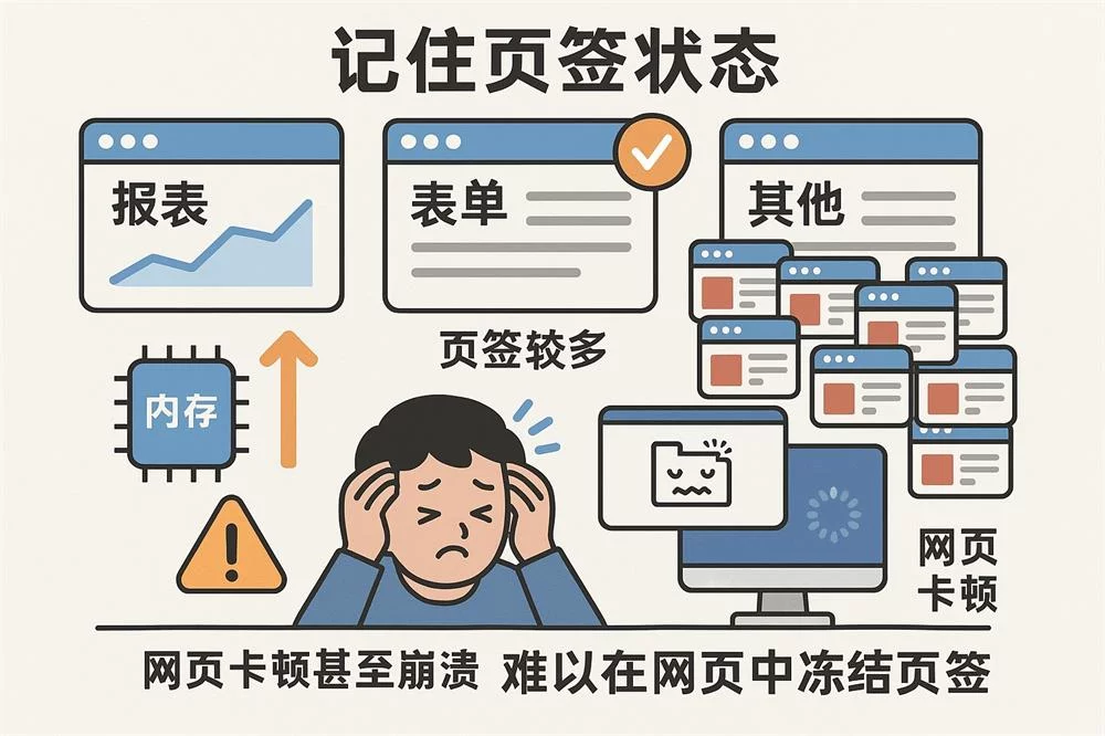 5个天坑的血泪教训！为什么千万不要在B端网页里引入多页签？