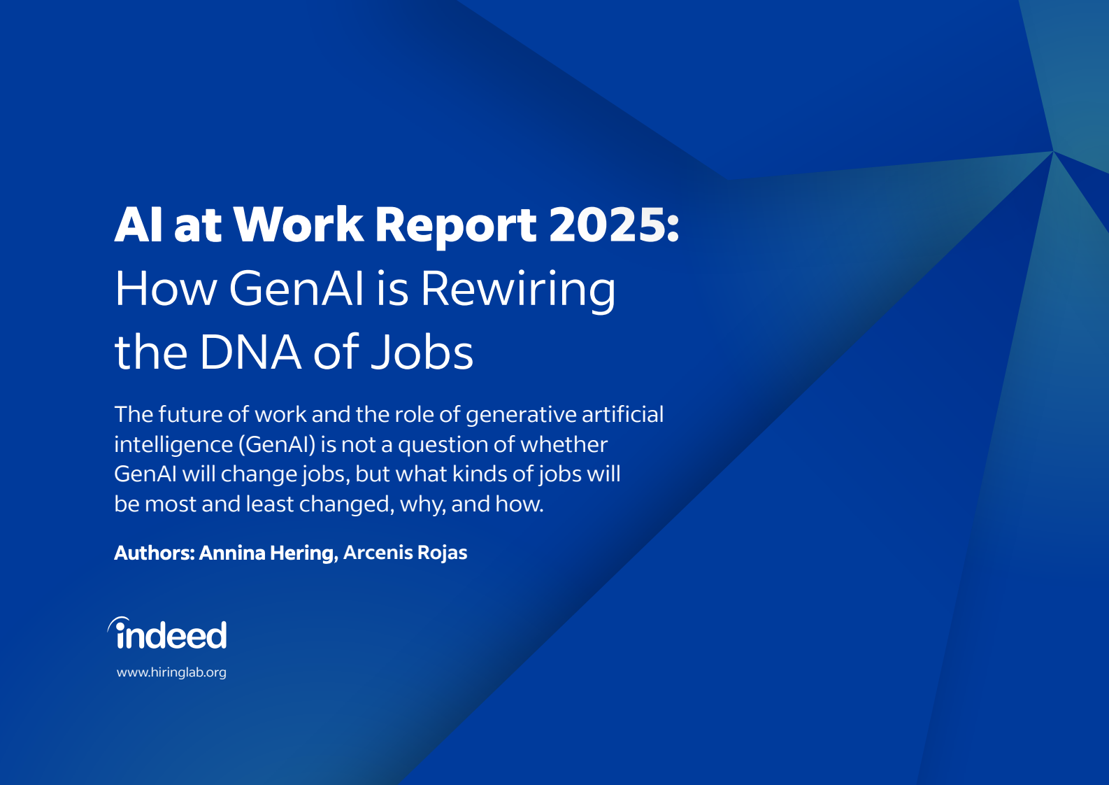 2025人工智能职场报告:生成式AI如何重塑职业 2025人工智能职场报告:生成式AI如何重塑职业