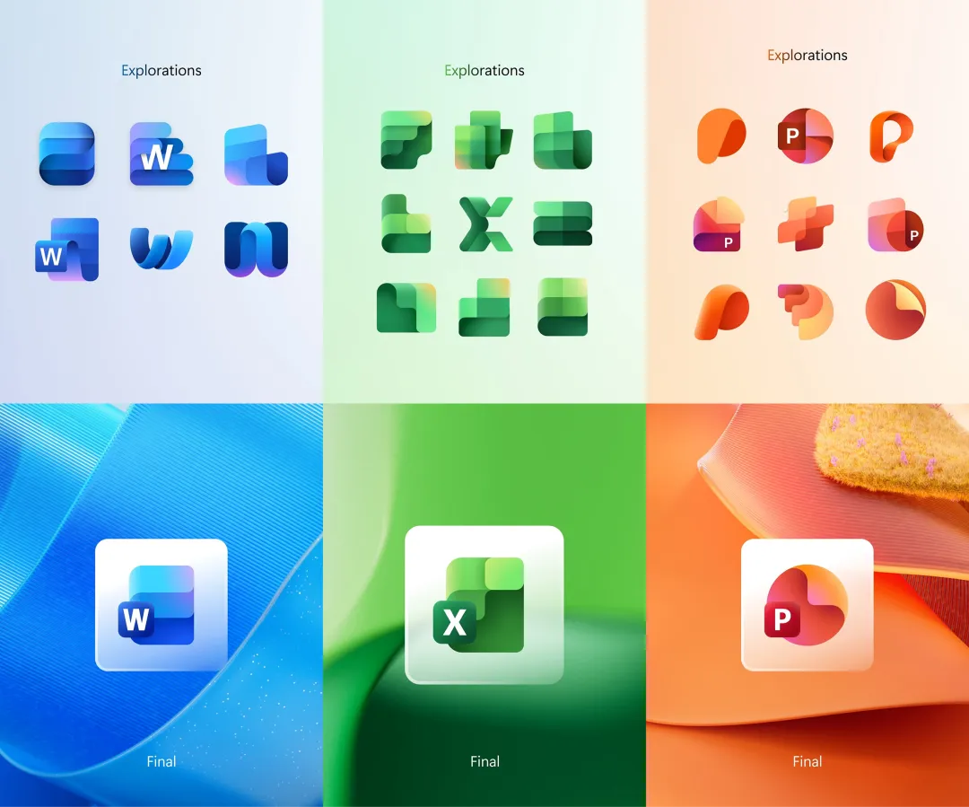 不止颜值升级!3个章节深入解析微软Office新版图标设计