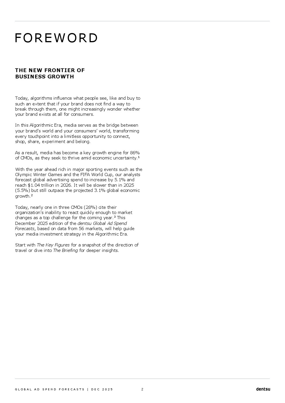 2026年全球广告支出预测报告(图2)