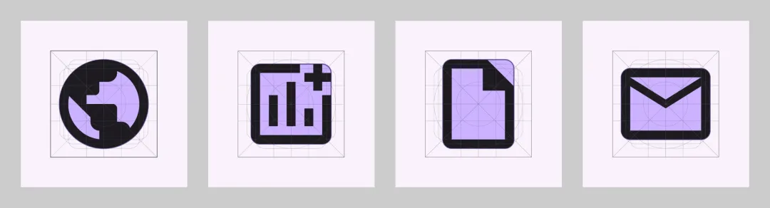 够细致够全面！上手即用的图标设计参数大全