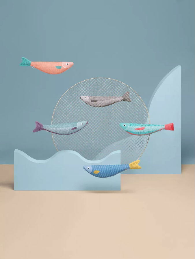 Don Fisher时尚品牌鱼造型包包及官方网站设计(图24)