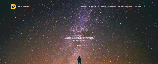 网站设计中使用的404页面(图8)